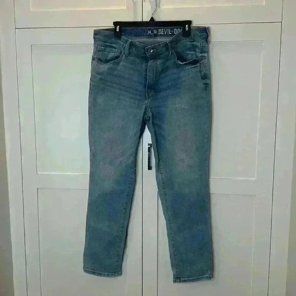 Devil-Dog Jeans Stone Wash Taper 34x30 - Picture 1 of 13